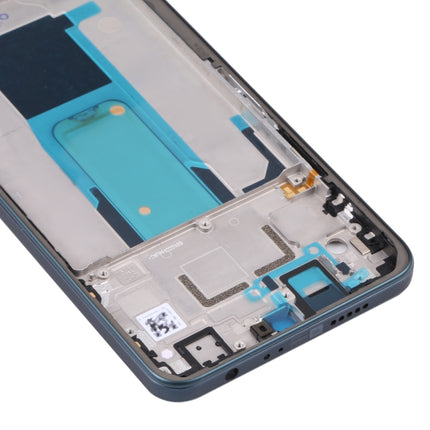 Original Front Housing LCD Frame Bezel Plate for Xiaomi Redmi Note 11 Pro (China) 21091116C / Redmi Note 11 Pro+ 5G / 11i / 11i HyperCharge 5G 21091116UI(Green)-garmade.com