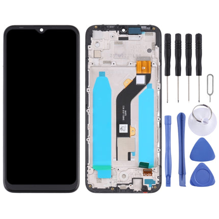 Original LCD Screen for Tecno Spark Go 2020 / Spark 6 Go KE5J Digitizer Full Assembly with Frame-garmade.com