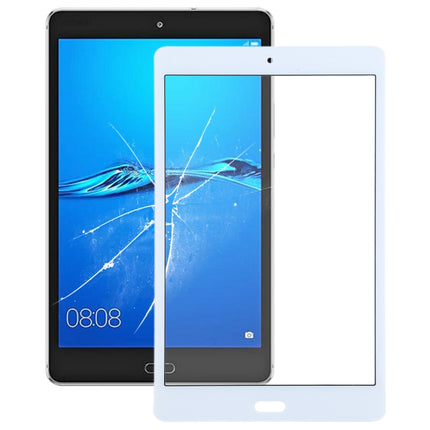 Front Screen Outer Glass Lens for Huawei MediaPad M3 Lite 8.0 CPN-W09 CPN-AL00(White)-garmade.com