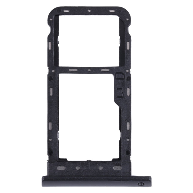 SIM Card Tray + Micro SD Card Tray for Lenovo Tab M10 TB-X505X TB-X505L TB-X505F TB-X505 (Black)-garmade.com
