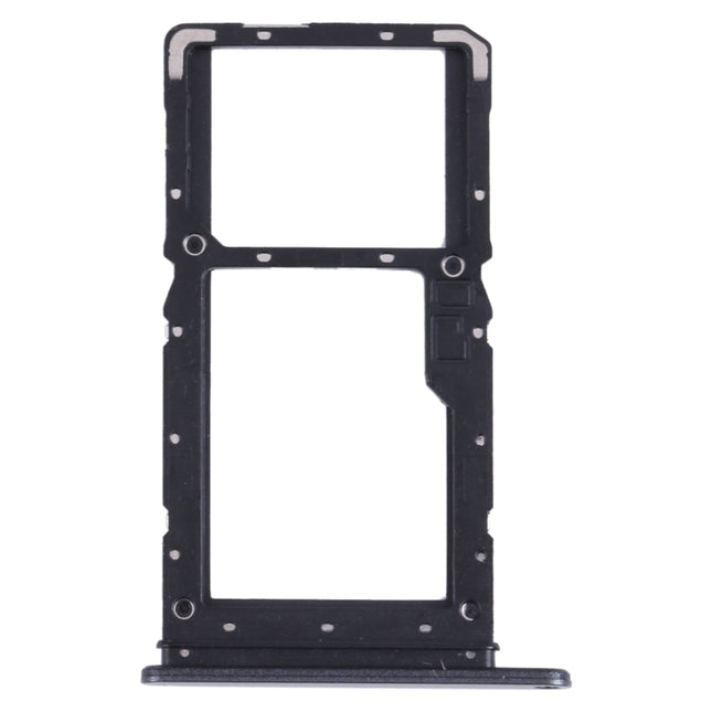 SIM Card Tray + Micro SD Card Tray for Lenovo Tab P11 TB-J606 TB-J606F TB-J606N(Black)-garmade.com