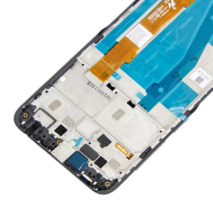 LCD Screen and Digitizer Full Assembly with Frame for Alcatel 3 / 3L 2019 OT-5053 5053K(Black)-garmade.com