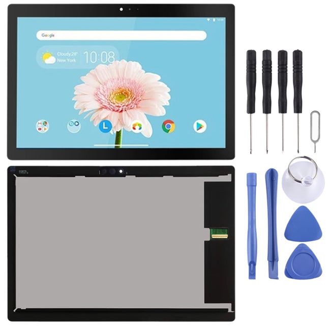LCD Screen For Lenovo Smart Tab M10 FHD REL TB-X605 TB-X605LC TB-X605FC with Digitizer Full Assembly (Black)-garmade.com