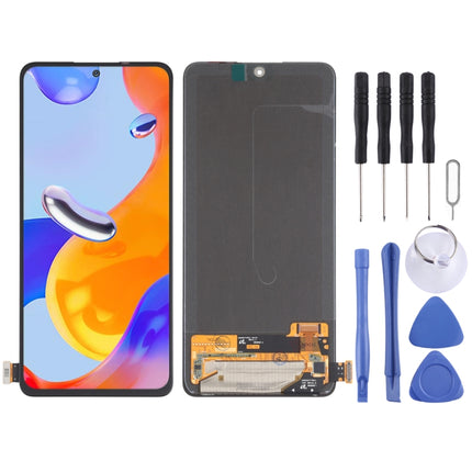 Super AMOLED Material Original LCD Screen and Digitizer Full Assembly for Xiaomi Redmi Note 11 Pro 4G / Redmi Note 11 Pro 5G / Redmi Note 11 Pro+ 5G(India) / Redmi Note 11E Pro 5G / Redmi Note 11 Pro+ 5G-garmade.com