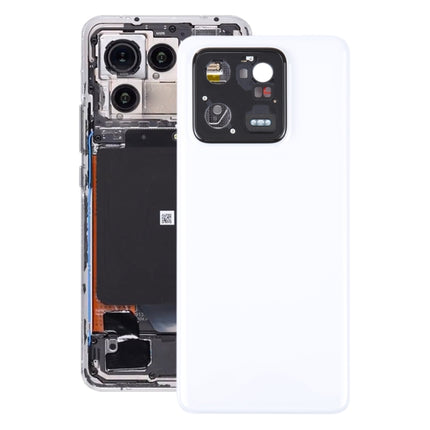 For Xiaomi 13 Pro Battery Back Cover(White)-garmade.com