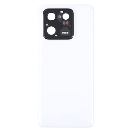 For Xiaomi 13 Pro Battery Back Cover(White)-garmade.com