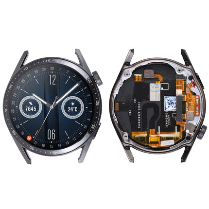 For Huawei Watch GT 3 46mm JPT-B29 Single Cable Edition Original LCD Screen Digitizer Full Assembly With Frame(Black)-garmade.com