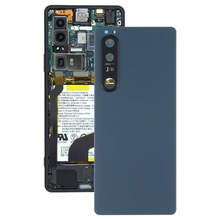 Original Battery Back Cover with Camera Lens for Sony Xperia 1 III(Green)-garmade.com