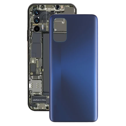 For OPPO Realme 7 Pro Battery Back Cover (Blue)-garmade.com