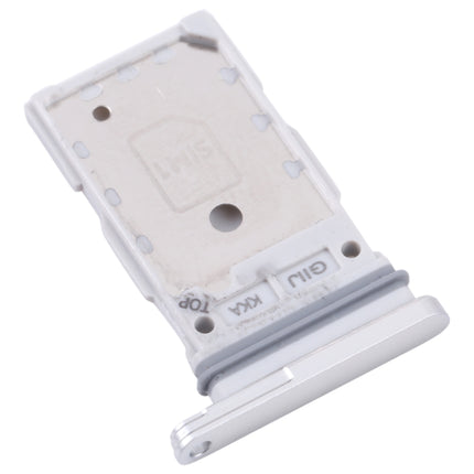For Samsung Galaxy S21 FE 5G SM-G990B Original SIM Card Tray + SIM Card Tray (White)-garmade.com