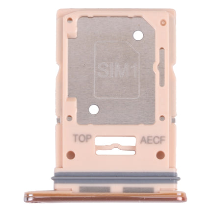 For Samsung Galaxy A53 5G SM-A536B Original SIM Card Tray + SIM Card Tray / Micro SD card tray (Gold)-garmade.com