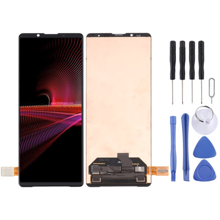 Original OLED LCD Screen For Sony Xperia 1 III with Digitizer Full Assembly-garmade.com