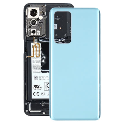 For OnePlus 9RT 5G MT2110 MT2111 Original Glass Battery Back Cover (Blue)-garmade.com