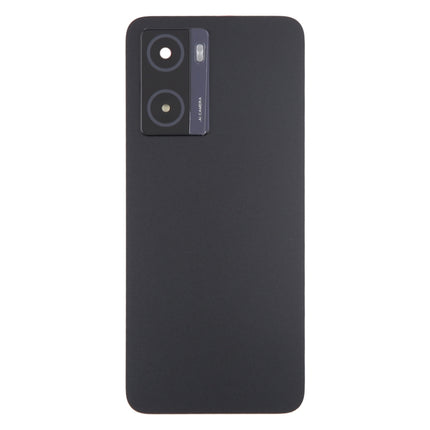 For OPPO A57 5G Original Battery Back Cover with Camera Lens Cover(Black)-garmade.com