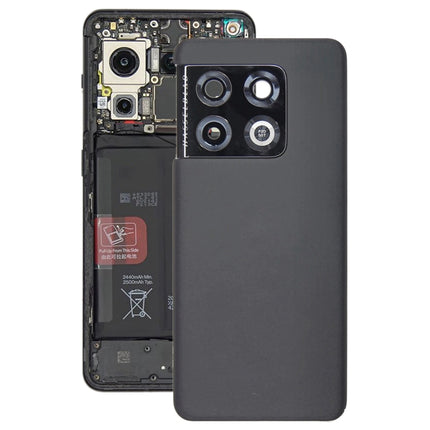 For OnePlus 10 Pro Original Battery Back Cover(Black)-garmade.com