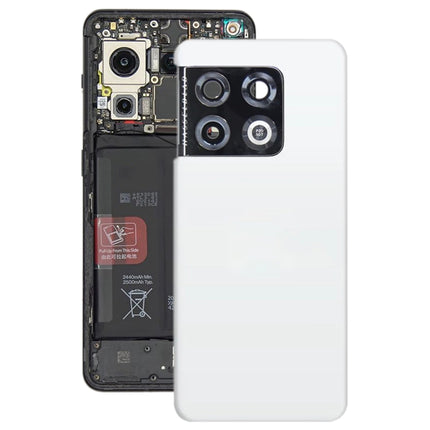 For OnePlus 10 Pro Original Battery Back Cover(White)-garmade.com