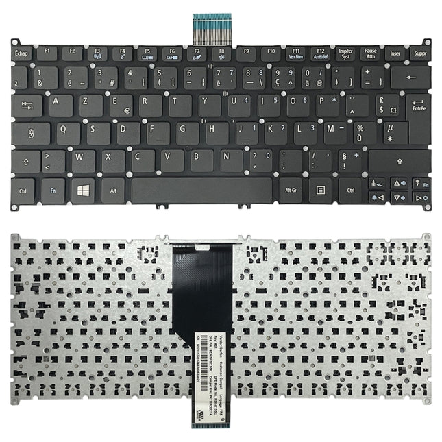 For Acer Aspire One 725 726 756 V5-123 E3-112 S3-391 V3-112 V5-171 French Version Keyboard-garmade.com