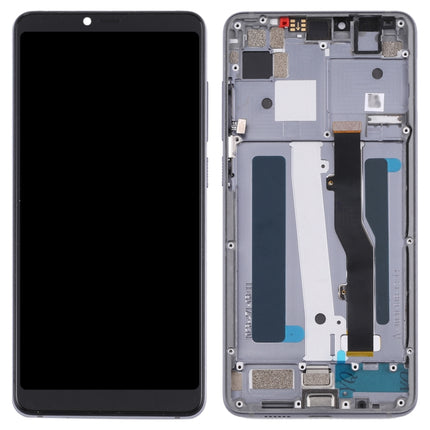 OEM LCD Screen for Vodafone Smart X9 VFD820 Digitizer Full Assembly with Frame（Silver)-garmade.com