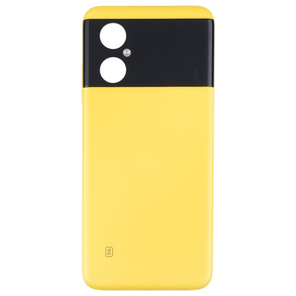 Original Battery Back Cover for Xiaomi Poco M4 5G / Poco M4 5G (India) / Redmi Note 11R(Yellow)-garmade.com