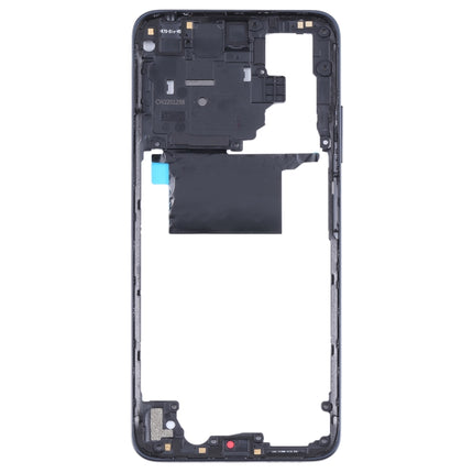 Original Middle Frame Bezel Plate for Xiaomi Poco M4 Pro 4G MZB0B5VIN(Black)-garmade.com