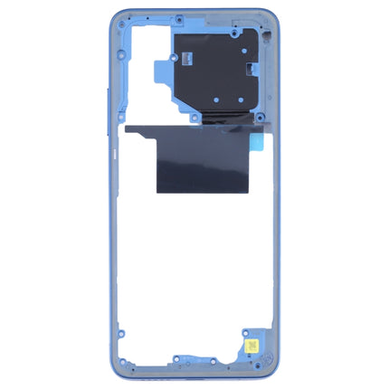 Original Middle Frame Bezel Plate for Xiaomi Poco M4 Pro 4G MZB0B5VIN(Blue)-garmade.com