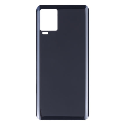 For vivo iQOO 7 V2049A I2009 Glass Battery Back Cover (Black)-garmade.com