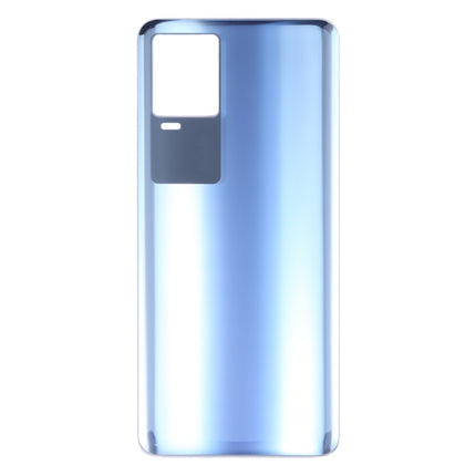 For vivo iQOO 7 V2049A I2009 Glass Battery Back Cover (Blue)-garmade.com