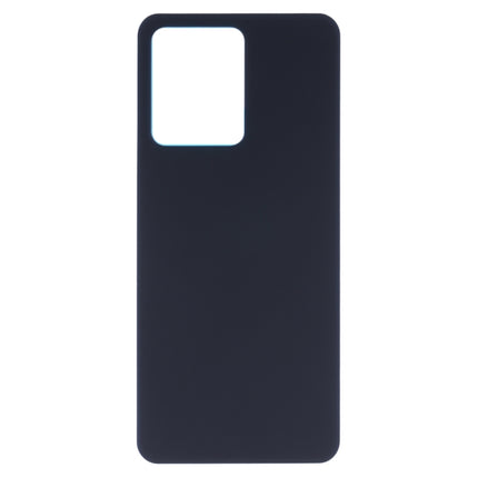 For vivo S12 / V23 5G V2162A V2130 Glass Battery Back Cover (Black)-garmade.com