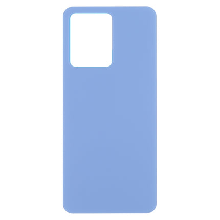 For vivo S12 / V23 5G V2162A V2130 Glass Battery Back Cover (Blue)-garmade.com