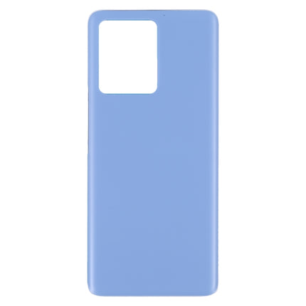 For vivo S12 Pro / V23 Pro V2163A V2132 Glass Battery Back Cover (Blue)-garmade.com