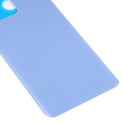 For vivo S12 Pro / V23 Pro V2163A V2132 Glass Battery Back Cover (Blue)-garmade.com
