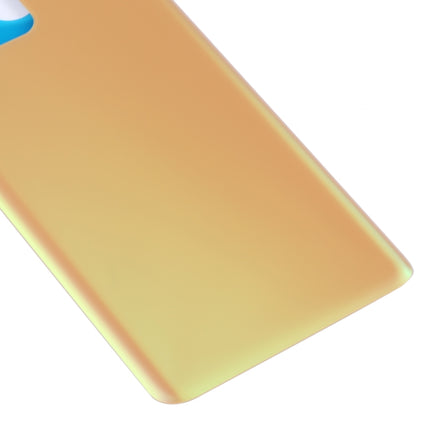 For vivo S12 Pro / V23 Pro V2163A V2132 Glass Battery Back Cover (Yellow)-garmade.com