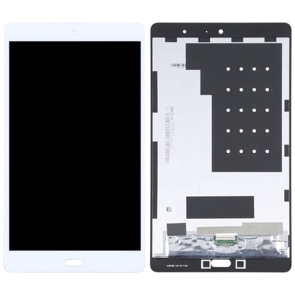 Original LCD Screen for Huawei MediaPad M3 Lite 8.0 CPN-W09 with Digitizer Full Assembly(White)-garmade.com