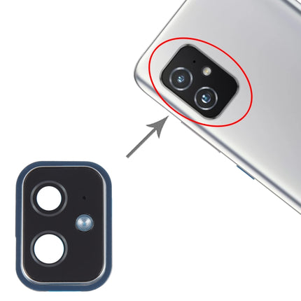 For Asus Zenfone 8 ZS 590KS-2A007EU I006D Camera Lens Cover (Silver)-garmade.com