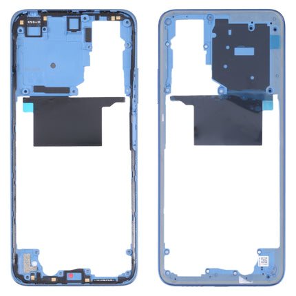 Middle Frame Bezel Plate for Xiaomi Redmi Note 11/Redmi Note 11S(Dark Blue)-garmade.com