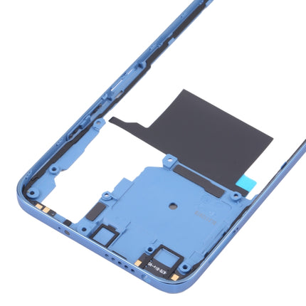 Middle Frame Bezel Plate for Xiaomi Redmi Note 11/Redmi Note 11S(Dark Blue)-garmade.com
