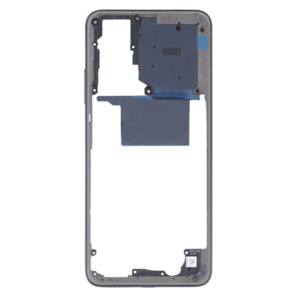 Middle Frame Bezel Plate for Xiaomi Redmi Note 11/Redmi Note 11S(Grey)-garmade.com