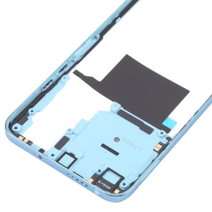 Middle Frame Bezel Plate for Xiaomi Redmi Note 11/Redmi Note 11S(Baby Blue)-garmade.com