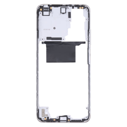 Middle Frame Bezel Plate for Xiaomi Redmi Note 11/Redmi Note 11S(White)-garmade.com