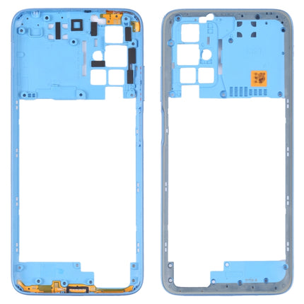 Middle Frame Bezel Plate for Xiaomi Redmi 10/Redmi 10 Prime/Redmi Note 11 4G/Redmi 10 2022(Blue)-garmade.com