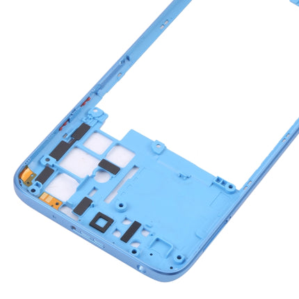 Middle Frame Bezel Plate for Xiaomi Redmi 10/Redmi 10 Prime/Redmi Note 11 4G/Redmi 10 2022(Blue)-garmade.com