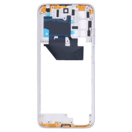 Middle Frame Bezel Plate for Xiaomi Redmi 10/Redmi 10 Prime/Redmi Note 11 4G/Redmi 10 2022(White)-garmade.com