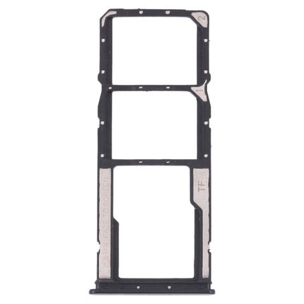SIM Card Tray + SIM Card Tray + Micro SD card tray for Xiaomi Redmi Note 11 4G / Redmi Note 11S 4G(Black)-garmade.com