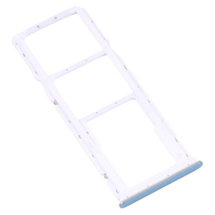 SIM Card Tray + SIM Card Tray + Micro SD card tray for Xiaomi Redmi Note 11 4G / Redmi Note 11S 4G(Baby Blue)-garmade.com