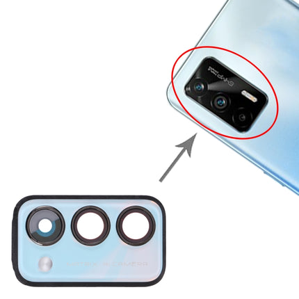 For OPPO Realme Q3 Pro 5G / Realme Q3 Pro Carnival Back Camera Lens Frame (Blue)-garmade.com