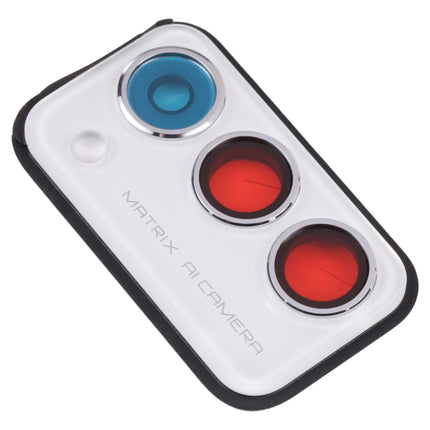 For OPPO Realme Q3 Pro 5G / Realme Q3 Pro Carnival Back Camera Lens Frame (White)-garmade.com