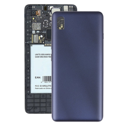 Battery Back Cover for ZTE Blade L210(Blue)-garmade.com