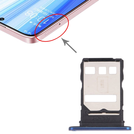 SIM Card Tray + SIM Card Tray for Honor X30 5G (Blue)-garmade.com