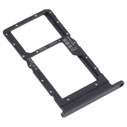 SIM Card Tray + SIM Card Tray / Micro SD Card Tray for Honor Play 20 (Black)-garmade.com