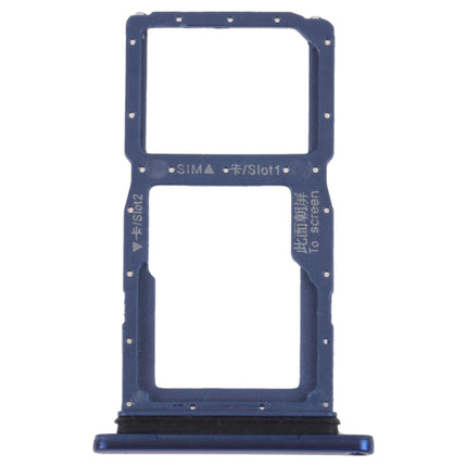 SIM Card Tray + SIM Card Tray / Micro SD Card Tray for Honor 9X (Blue)-garmade.com